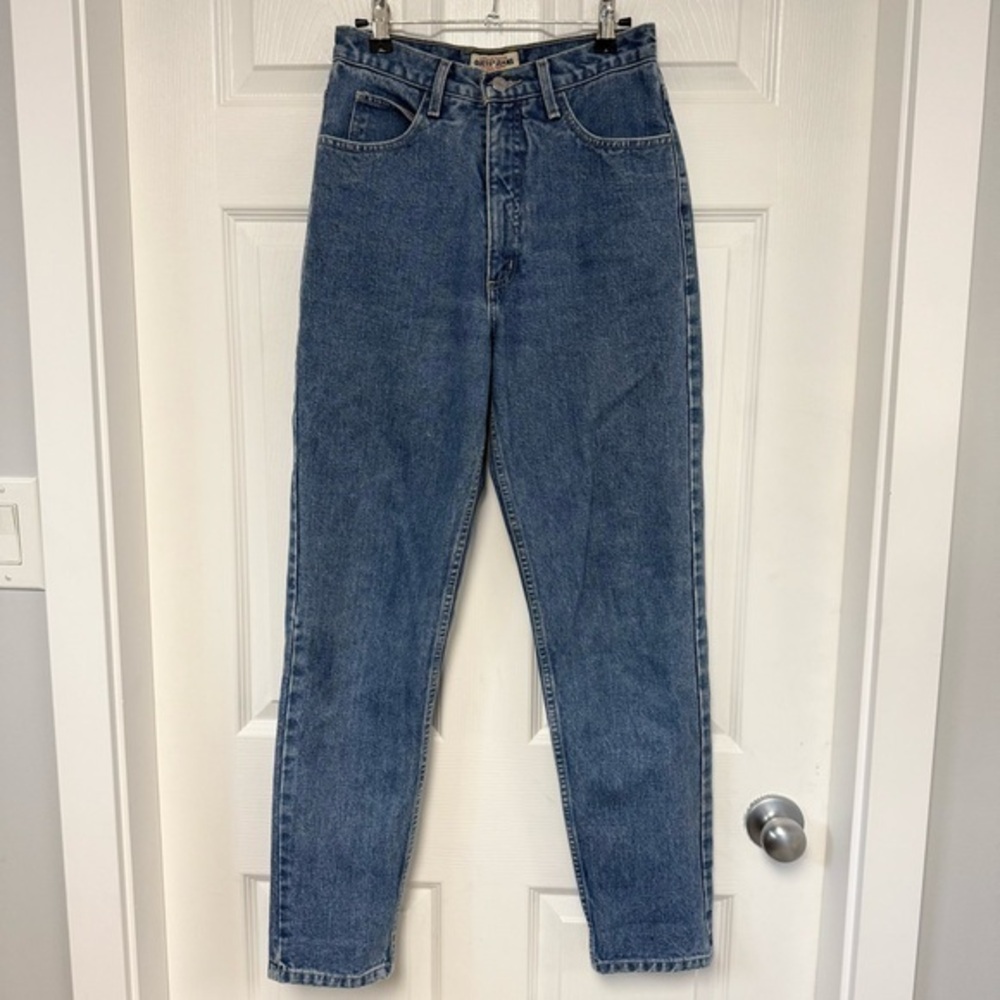Vintage Guess High Waisted Tapered Jeans Size 29 - Picture 1 of 8